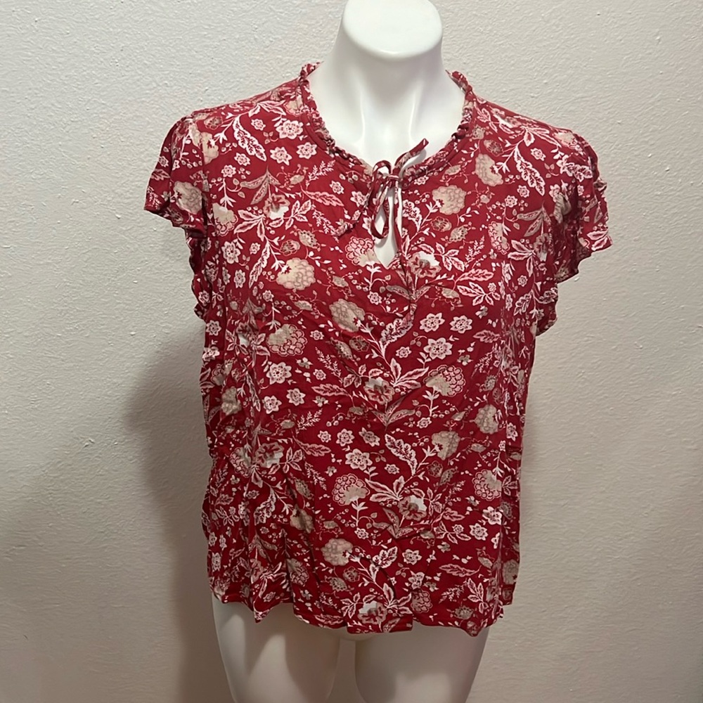 Angels Floral Tshirt Sz XL